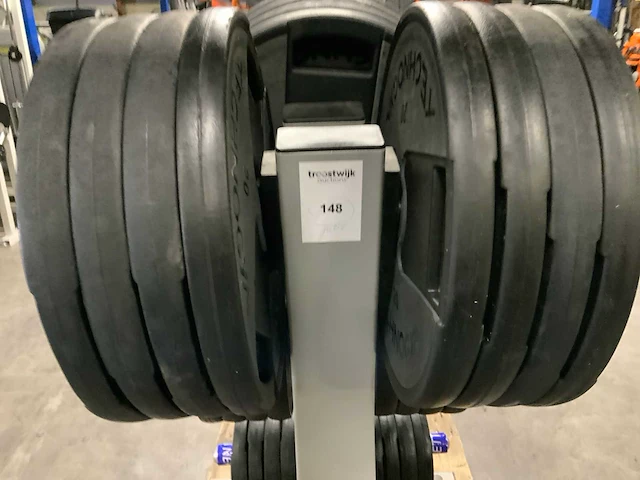 Technogym pu schijven 50mm 12x20;8x10;8x5;6x2,5;8x1,25 krachtstation - afbeelding 2 van  6