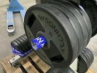 Technogym pu schijven 50mm 12x20;8x10;8x5;6x2,5;8x1,25 krachtstation - afbeelding 5 van  6