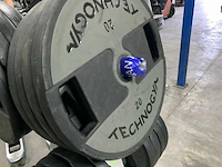 Technogym pu schijven 50mm 12x20;8x10;8x5;6x2,5;8x1,25 krachtstation - afbeelding 6 van  6