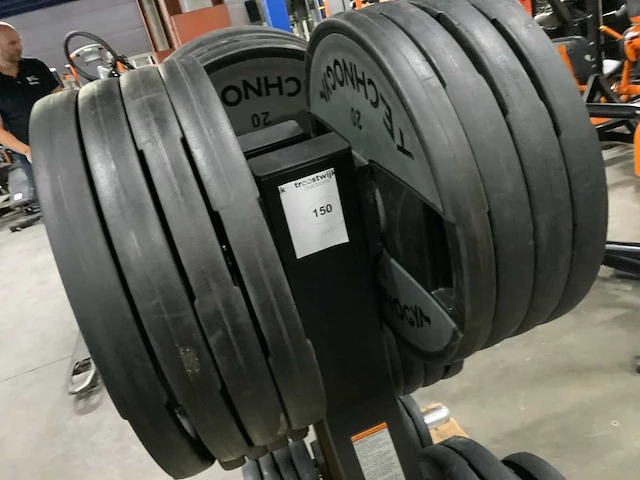 Technogym pu schijven 50mm 14x20;10;10;4x5;4x2,5;4x1,25kg krachtstation - afbeelding 3 van  5