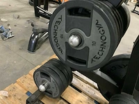 Technogym pu schijven 50mm 14x20;10;10;4x5;4x2,5;4x1,25kg krachtstation - afbeelding 5 van  5
