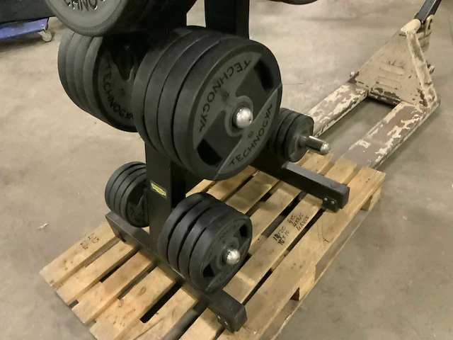 Technogym pu schijven 50mm 14x20;10x10;4x5;4x2,5;4x1,25kg krachtstation - afbeelding 3 van  5