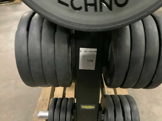 Technogym pu schijven 50mm 14x20;10x10;4x5;4x2,5;4x1,25kg krachtstation - afbeelding 4 van  5