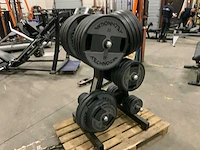 Technogym pu schijven 50mm 14x20;10x10;4x5;4x2,5;4x1,25kg krachtstation - afbeelding 5 van  5