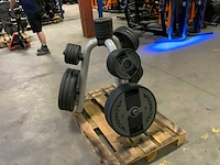 Technogym pu schijven 50mm 6x20;6x10;4x5;4x2,5;6x1,25kg krachtstation - afbeelding 1 van  4