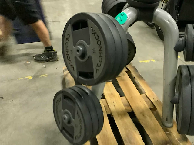 Technogym pu schijven 50mm 6x20;6x10;4x5;4x2,5;6x1,25kg krachtstation - afbeelding 4 van  4