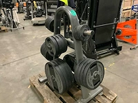 Technogym pu schijven 50mm 8x20;8x10;8x5;4x2,5;4x1,25kg krachtstation - afbeelding 2 van  5