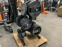 Technogym pu schijven 50mm 8x20kg;4x20kg;4x10kg4x5;4x2,5kg krachtstation - afbeelding 1 van  6