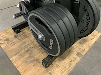 Technogym pu schijven 50mm 8x20kg;4x20kg;4x10kg4x5;4x2,5kg krachtstation - afbeelding 3 van  6
