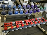 Technogym rek aerobic dumbells krachtstation - afbeelding 3 van  4