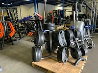 Technogym schijven inclusief rek 520kg