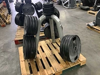 Technogym schijven pu 50mm 12x20kg;8x10;4x2,5;2x1,25kg krachtstation - afbeelding 6 van  6