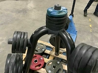 Technogym schijven pu 50mm 4x20;4x10;9x5;8x2,5;4x1,25kg krachtstation - afbeelding 4 van  6