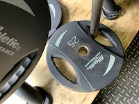 Technogym schijvenrek met 305kg schijven 8x schijven zijn nieuw - afbeelding 5 van  8