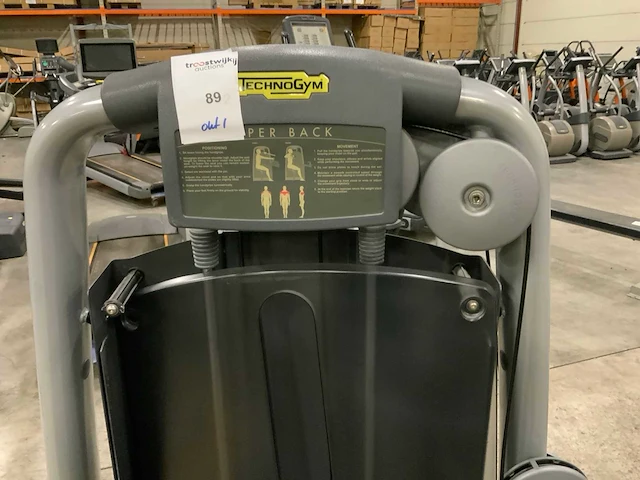 Technogym selection line upper back krachtstation - afbeelding 5 van  7