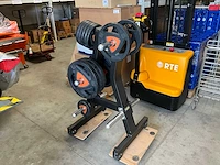 Technogym ziva halterbank voor halters - afbeelding 1 van  9