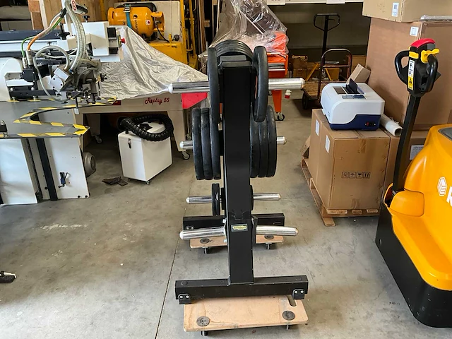 Technogym ziva halterbank voor halters - afbeelding 2 van  9