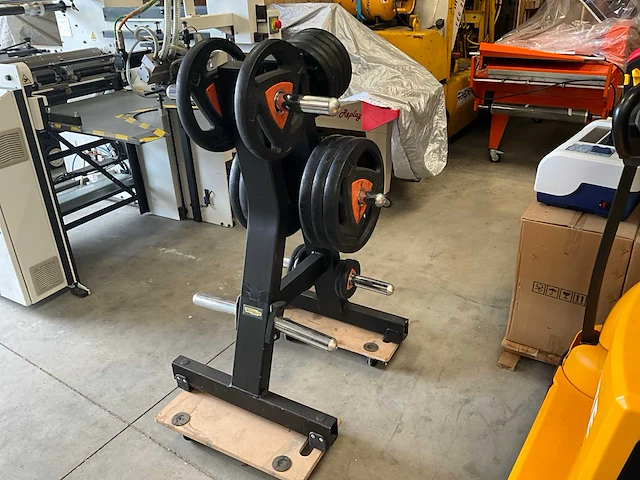 Technogym ziva halterbank voor halters - afbeelding 3 van  9