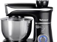 Techwood multifunctionele mixer mixer-6.5l-1300w, zwart - afbeelding 1 van  4