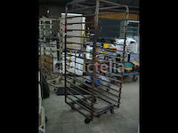 Tecnoinox rvs bakkerij trolley - afbeelding 1 van  4