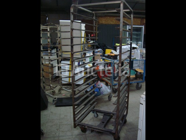 Tecnoinox rvs bakkerij trolley - afbeelding 2 van  4