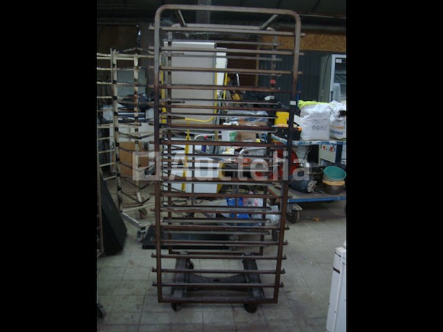 Tecnoinox rvs bakkerij trolley - afbeelding 3 van  4