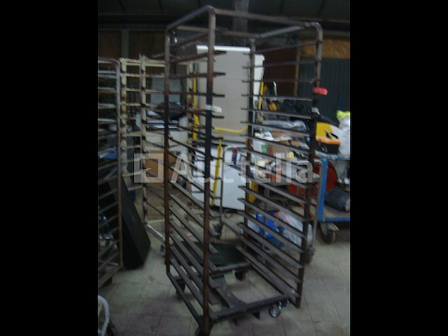 Tecnoinox rvs bakkerij trolley - afbeelding 4 van  4