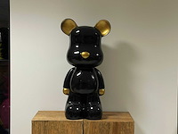 Teddy bear black h80cm - afbeelding 1 van  1