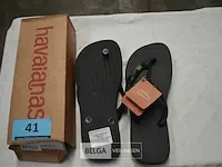 Teenslippers havaianas mt 39/40 zwart - afbeelding 1 van  3