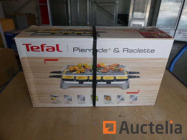 Tefal 1395s1 apparaat met steen en raclette - afbeelding 3 van  5