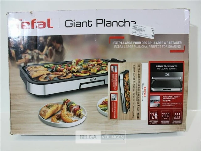 Tefal cb631d10 giant plancha plancha xxl - afbeelding 4 van  4