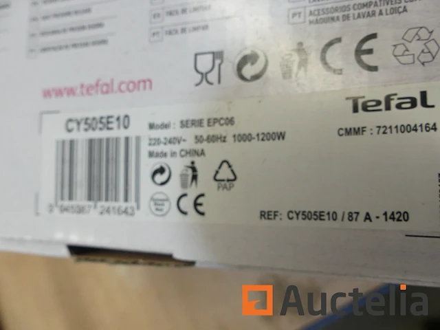 Tefal epc06 multifunctionele kookrobot - afbeelding 5 van  5