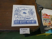 Tegel met spreuk - afbeelding 1 van  1