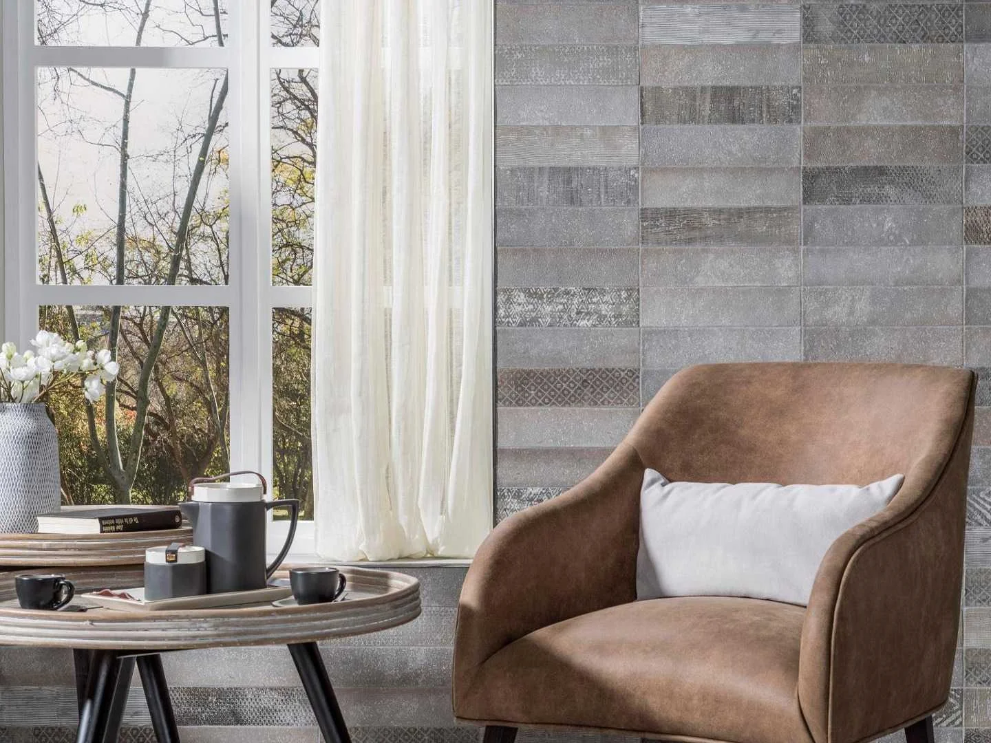 Tegels, pvc en natuursteen