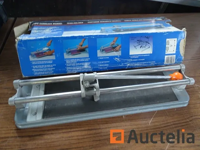 Tegelsnijder handleiding voor tegels 40 cm - afbeelding 2 van  4