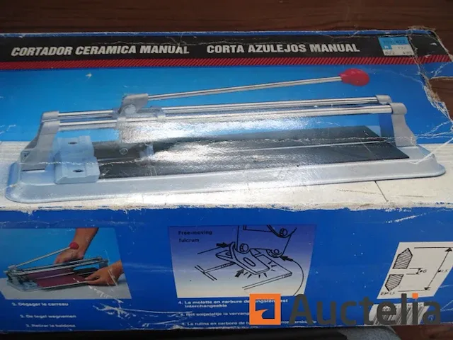 Tegelsnijder handleiding voor tegels 40 cm - afbeelding 3 van  4