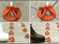 Tegeltwister nut (3.000 stuks= 30 kleine zakjes) - afbeelding 1 van  2
