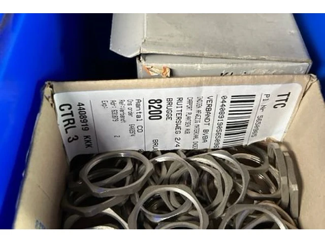 Tegenmoer messing ong 18 dozen - afbeelding 5 van  5