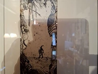 Tekening achter glas - afbeelding 2 van  3