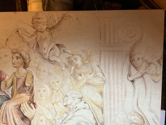 Tekening op doek - afbeelding 6 van  7
