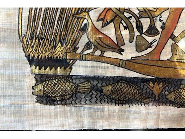 Tekening op papyrus - afbeelding 3 van  7