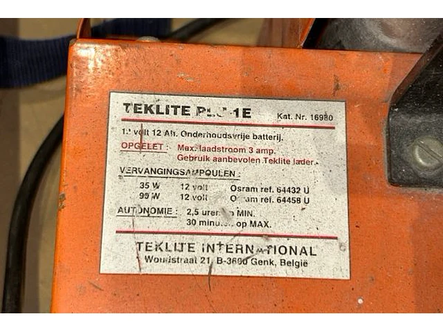 Teklite lamp - afbeelding 4 van  5