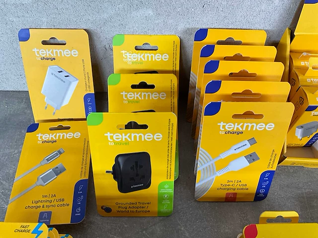 Tekmee mix kavel diverse telefoon kabels en accessoires - afbeelding 4 van  11