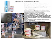 Teknomer 200, 27kg, gekristalliseerde waterdichting. - afbeelding 4 van  7