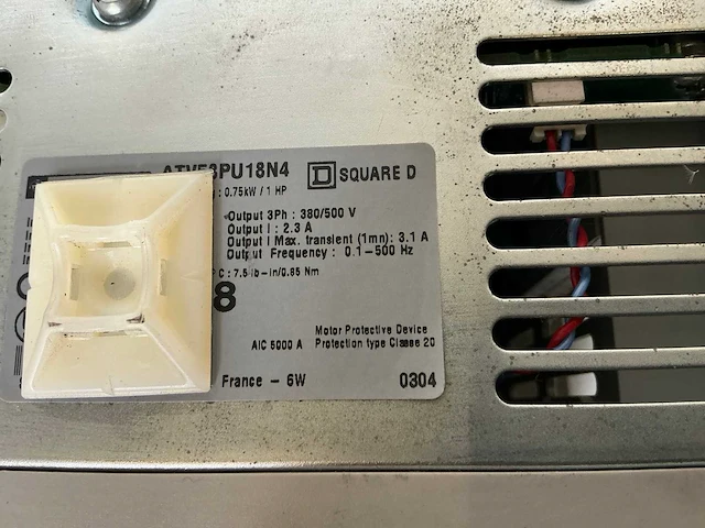Telemecanique altivar 58 frequentieregelaar (2x) - afbeelding 6 van  6