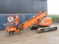 Telescoophoogwerker hitachi hx99b diesel 200kg 11.7m 2000 - afbeelding 1 van  1
