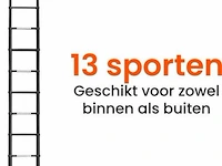 Telescoopladder 3,80m zwart - afbeelding 3 van  8