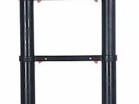 Telescoopladder 3,80m zwart - afbeelding 6 van  8