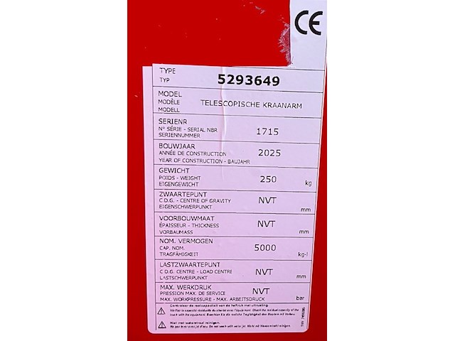 Telescooplader - afbeelding 3 van  5