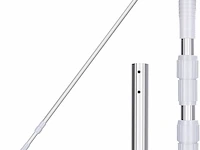 Telescoopstang 1,7 tot 4,7meter met universele kop - afbeelding 1 van  5